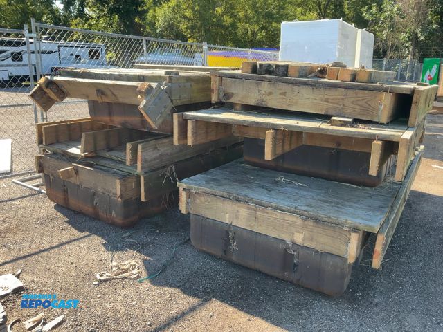 Lot 2-13709 - dock floats &amp; dock sections with floats