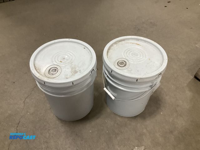 Lot 2-67395 - (2) buckets of high performance flooring Resutile HPS 100/SDS/HTS 100, clear/transparent (new)