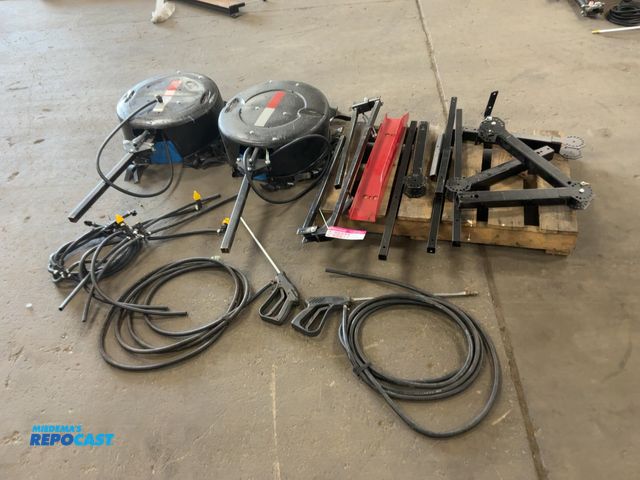 Lot 2-20277 - Lot of Assorted Sprayer Parts/Accessories, includes (2) Custom Made Sprayer Heads, (2) Hand Spray Wa...
