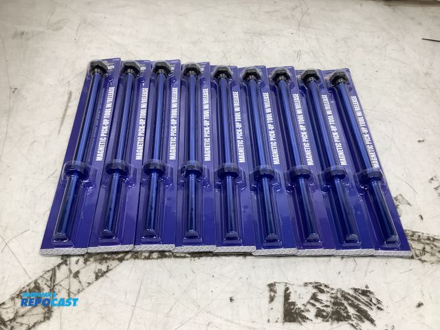 Lot 2-36712 - (9) GRIP magnetic pick-up tools with release 13”-20.5” long