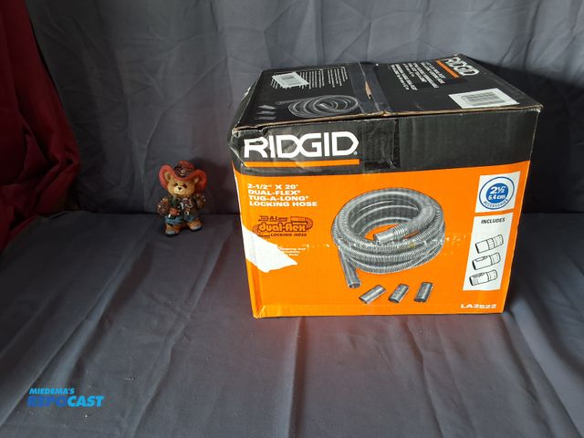 Lot 2-11408 - RIDGID 2-1/2" BY 20' DUAL-FLEX TUG-A-LONG LOCKING HOSE