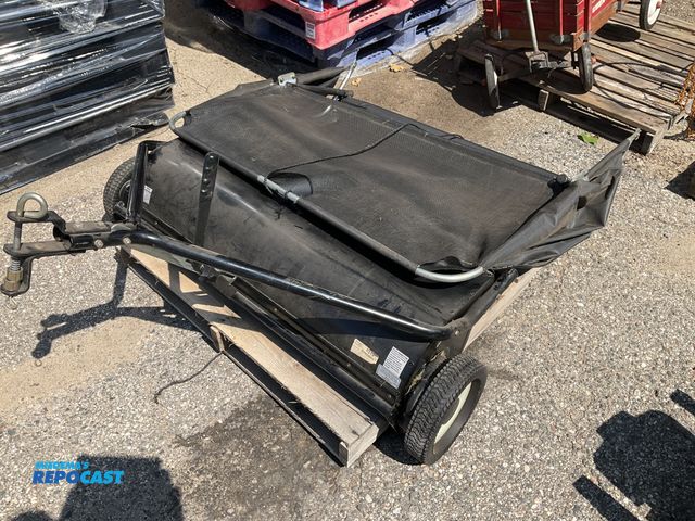 Lot 2-99322 - Craftsman Lawn Sweeper w/ manual