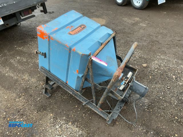 Lot 2-22371 - Buyers Salt Spreader, Plastic Bin, no lid, motor will not turn