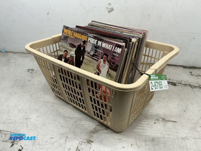 Lot 2-67165 - approximately 60 record albums, mostly country