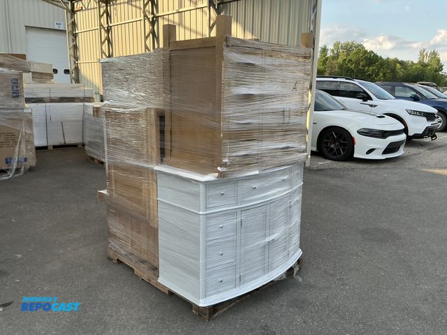 Lot 2-75663 - Lot of (4) various dressers/cabinets. Measures 35” W x 21.5” D x 34” T, 45” W x 22” D x 31” T, 59” W...