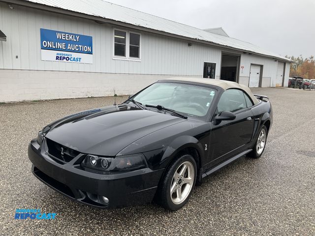 Lot 2-61232 - 2001 Ford Mustang Cobra Convertible Coupe RWD