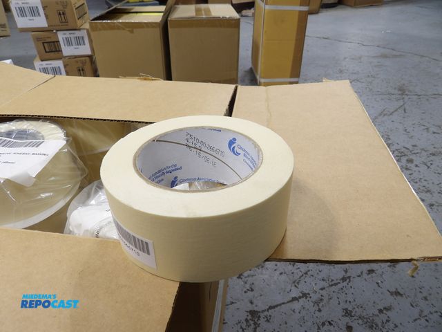 Lot 2-51004 - lot of 24 utility grade masking tape, 2" x 60 yards each