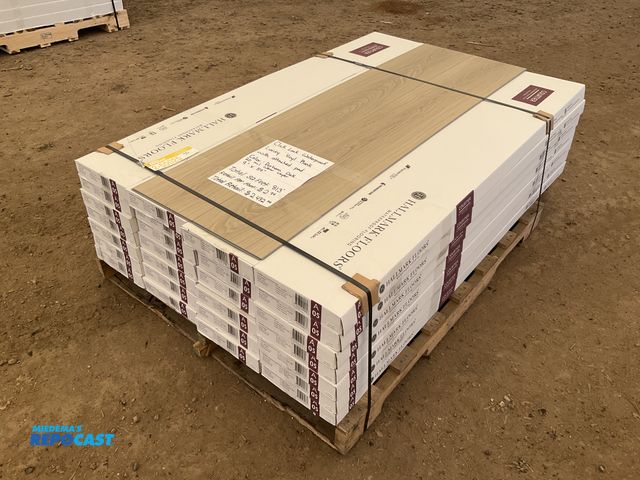 Lot 2-50025 - 813’ SQ. Ft. New Courtier Durham - Oak Vinyl Flooring