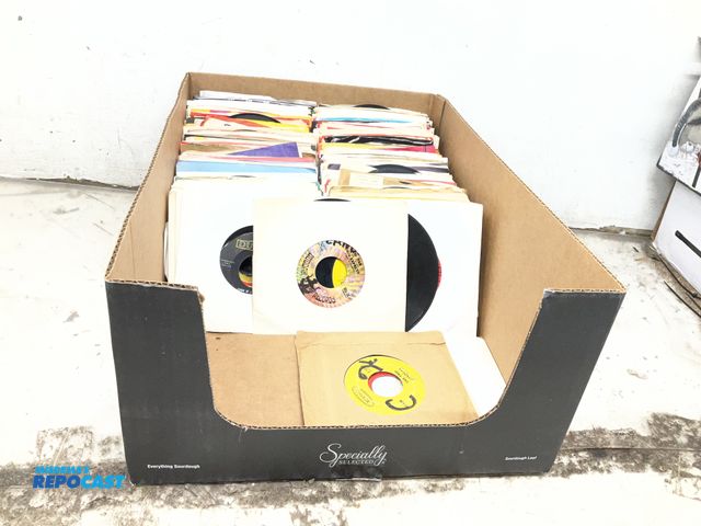 Lot 2-64053 - Box of 45 RPM 7” Singles 50S-60S-70S