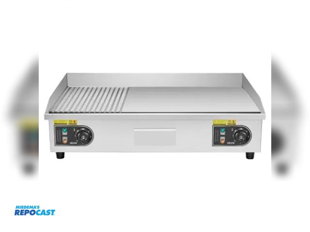 Lot 2-34705 - Commercial electric griddle model#HT-822 120V