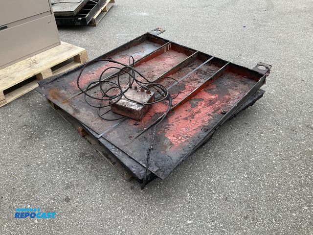 Lot 2-60811 - Lot of (1) GSE 355 pallet scale, 48"x48", includes ramp, 120Vac, used condition