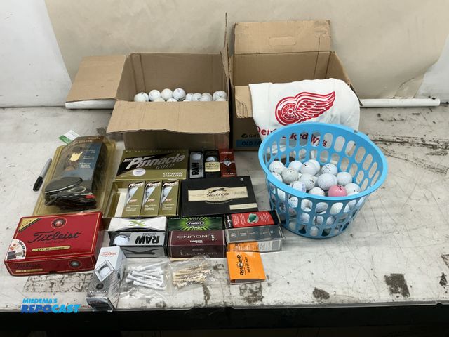Lot 2-79095 - 300+ of golf ball brands such as Nike, top flite,  Wilson etc,