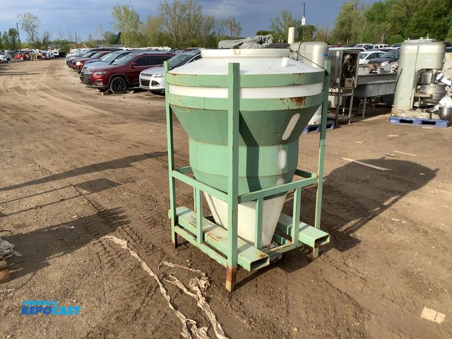 Lot 2-35938 - Forkable 45” L x 45” W x 66” T Industrial Dry Bulk Material Hopper