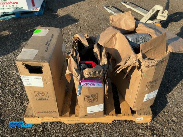 Lot 2-20426 - (3) Unused Reelcraft 7850 OMP Retractable Hose Reels, Gates 1/2" 3000psi Hose