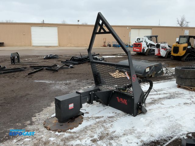 Lot 2-42420 - Vail Products Model S2-3020-R-GT-S Tree Saw Skid Steer Attachment, S/N: H22182, Approx. 30” Diameter...