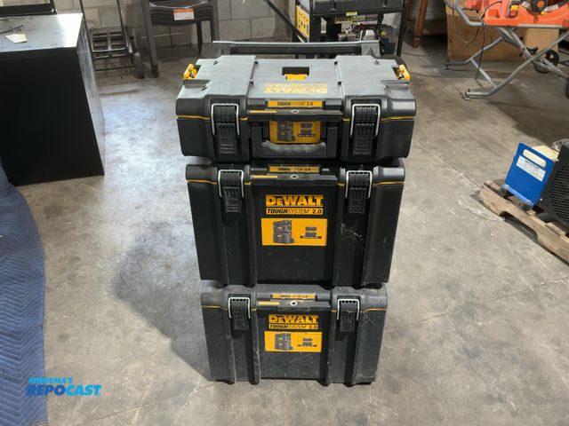 Lot 2-53615 - DeWalt ToughSystem 2.0 Stackable Tool Storage System(DOBSON)