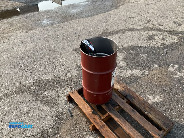 Lot 2-18015 - Barrel with Echo CS-346 Chainsaw