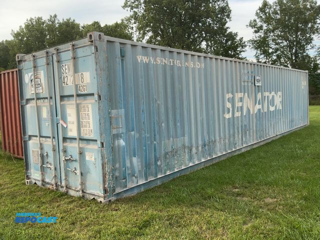 Lot 2-40849 - 40’ Standard Shipping / Storage Container, 8’ wide x 8’6” tall, swing doors on one end with a 90”T x...