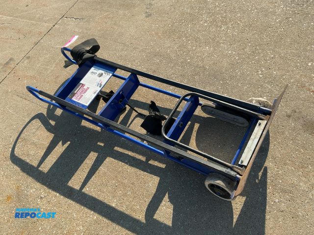 Lot 2-20908 - Used Haulmaster 600 lb Capacity Appliance Hand Truck, plate is bent down, wheels wobble