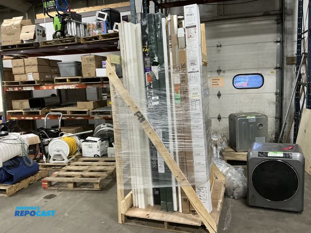 Lot 2-60400 - Skid lot of Miscellaneous Doors of Various Types and Sizes