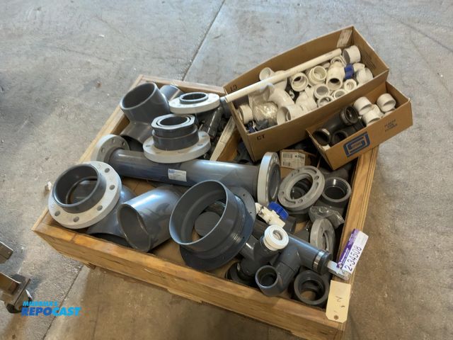 Lot 2-34508 - Skid of Assorted PVC Fittings, 6” and smaller