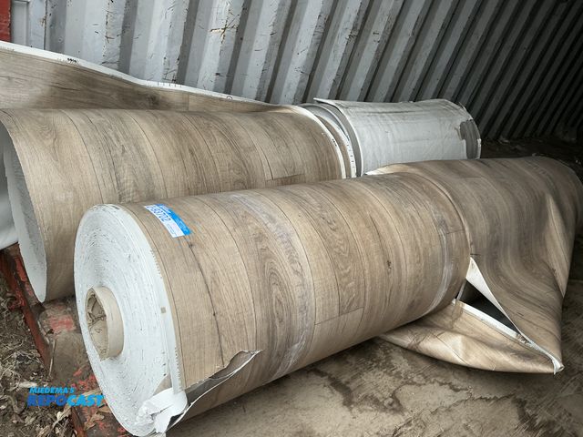 Lot 2-93702 - lot of (4) Rolls of Lino Approximately 3.5’ Wide