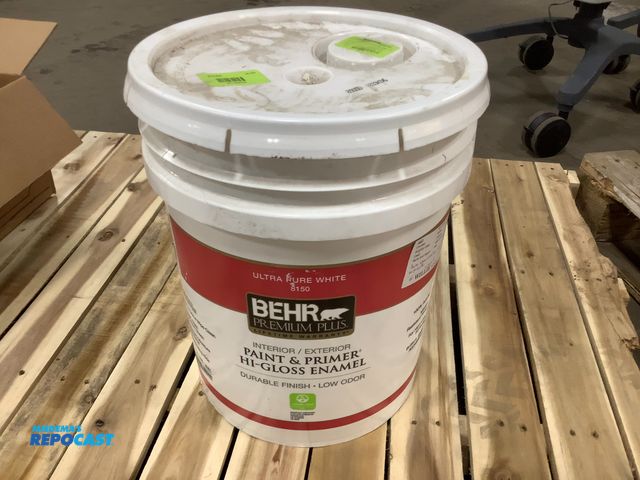 Lot 2-94737 - Behr paint and primer Hi gloss