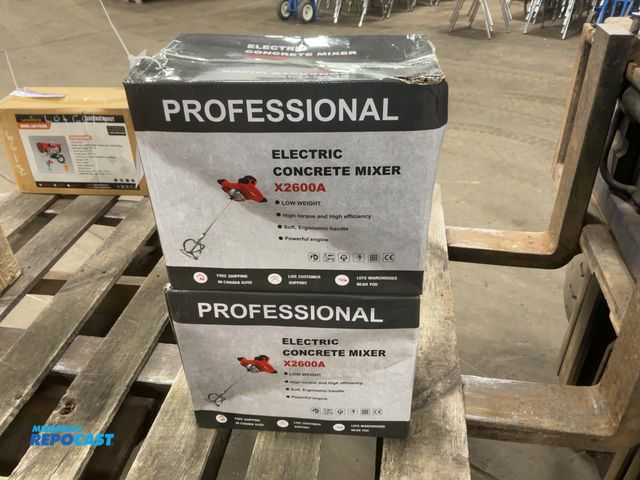 Lot 2-33574 - (2) New in Box X2600A Electric Mixers, 1200W, 0-950 RPM, 14mm stirring rod diameter