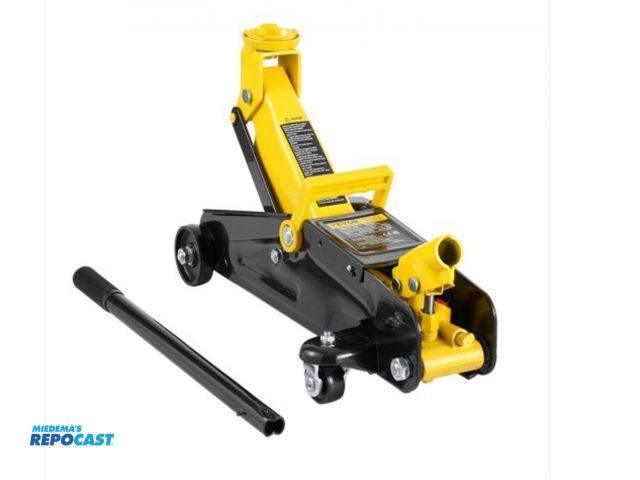 Lot 2-35487 - VEVOR Low Profile Floor Jack 2 Ton (4400 lbs)