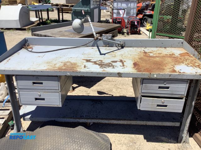 Lot 2-99314 - 30" x 6' heavy duty work bench