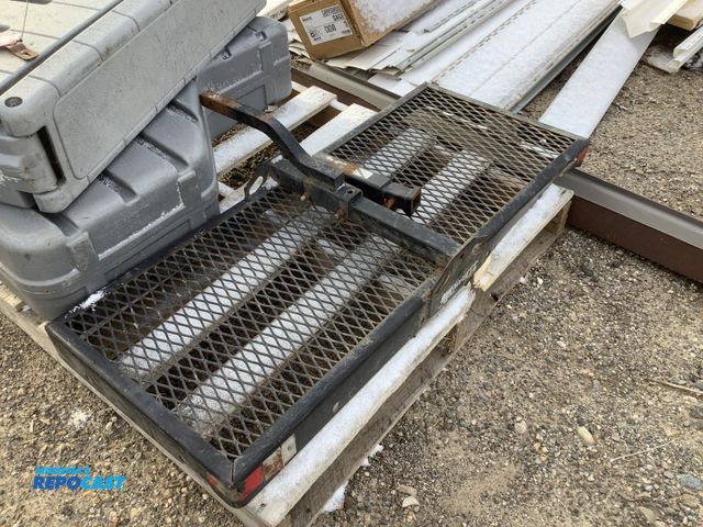 Lot 2-73172 - Draw tote truck hitch luggage rack mount cargo carrier 48” x 20”