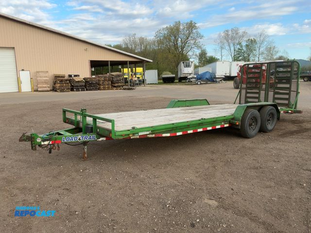 Lot 2-43747 - 2020 Load Trail 22’ Tandem Axle Equipment Trailer