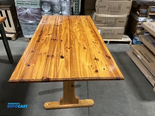 Lot 2-65686 - Table Wooden table with dimensions of approximately 30” x 60” x 30”