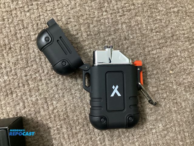 Lot 2-76402 - New Bear Grylls Plasma Arc Lighter. Windproof and rain resistant, built-in rechargeable battery, USB...