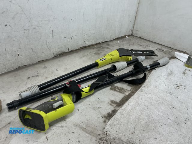 Lot 2-27323 - ryobi 18v pole saw, no battery
