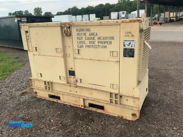Lot 2-40634 - Military Generator Set, Diesel Engine, 60 KW, Model MEP 105A, S/N: 2575-14, 3 phase output, 11 Meter...