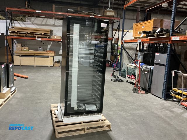 Lot 2-22649 - Scratch & Dent Vinotemp EL-300COMM Backlit Series Commercial 300 Wine Cooler, Reversible Hinge, 188 ...