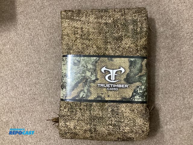 Lot 2-36646 - New Truetimber Burlap Camo. Blends with all types of terrain, perfect for tree and ground blinds, qu...