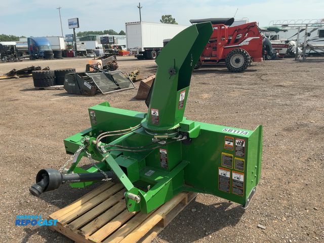 Lot 2-30396 - Frontier SB1174 2-Stage 3-Point Snowblower Attachment, 74" Wide, 540 PTO Driven with Shaft, Hydrauli...