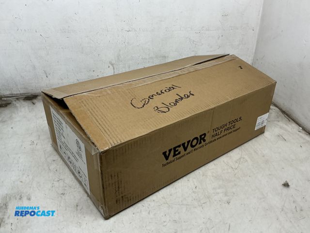 Lot 2-93487 - VEVOR commercial blender, Model# HB6089B-UL.