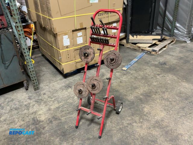 Lot 2-27804 - Snap on wheel balancing pin plate set
