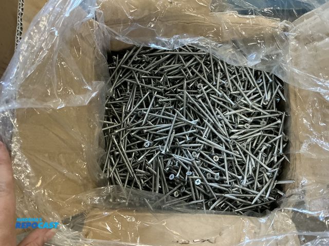Lot 2-33273 - (2) boxes of No. 8-15 x 2-1/2 Phillips bugle Drywall Screws - abt 2500 screws per box