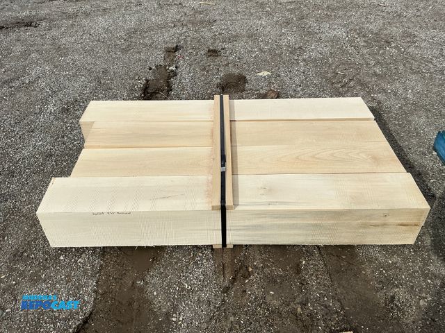 Lot 2-73521 - lot of (4) Basswood Squares for Carving- approx.  8" x 8" squares x 55" long