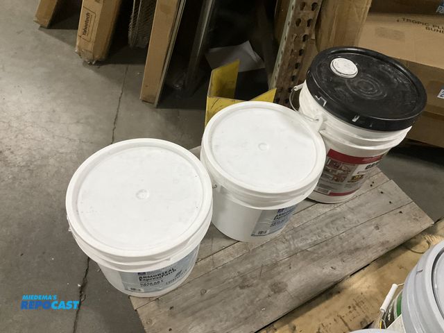Lot 2-27209 - (2) buckets of armoseal express patch dark gray, and waterproofing primer.