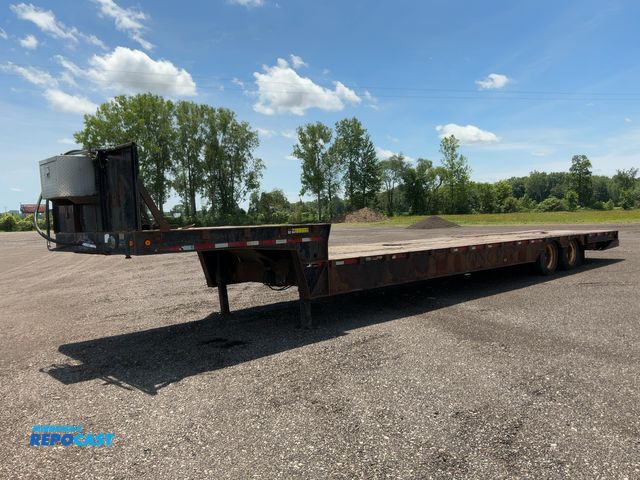 Lot 2-11098 - 2006 Ledwell 48’ Hydraulic Beavertail Step Deck Semi Trailer