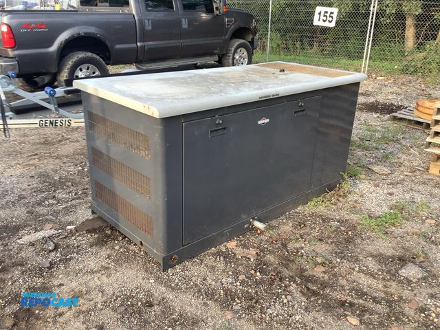 Lot 2-27284 - Lot of (1) Briggs &amp; Stratton Intelligen Backup Generator, 30kW, model 076000 LQ CL