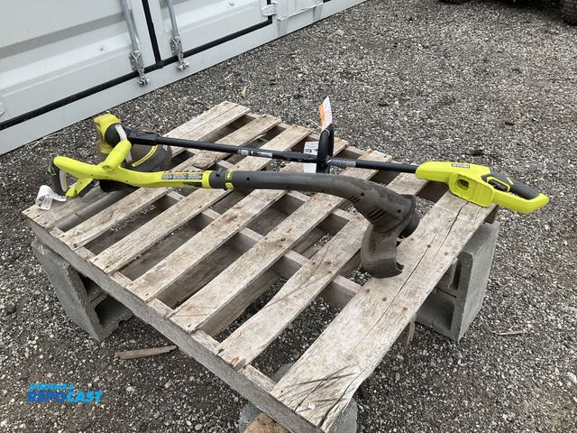 Lot 2-40590 - (2) Ryobi Weed-Eaters Cordless
