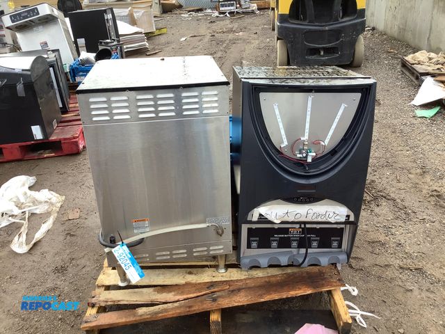 Lot 2-92045 - Bunn IMIX-5S+ Aluminum Hot Choclate/Cappucino Machine, and a Bunn coffee maker, and the Bunn ICB Twi...