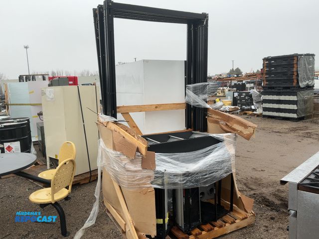 Lot 2-93697 - Crate of misc. Happijac Bed Frame w/ Triple pull-out step Furnace - parts