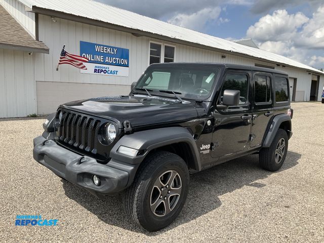 Lot 2-61414 - 2019 Jeep Wrangler Unlimited Sport SUV 4x4